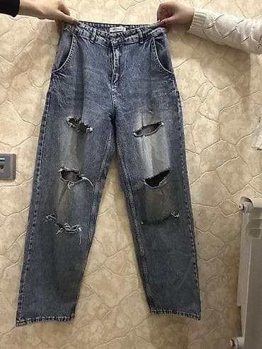 dəri paltar: Cinslər, rəng - Mavi — 1