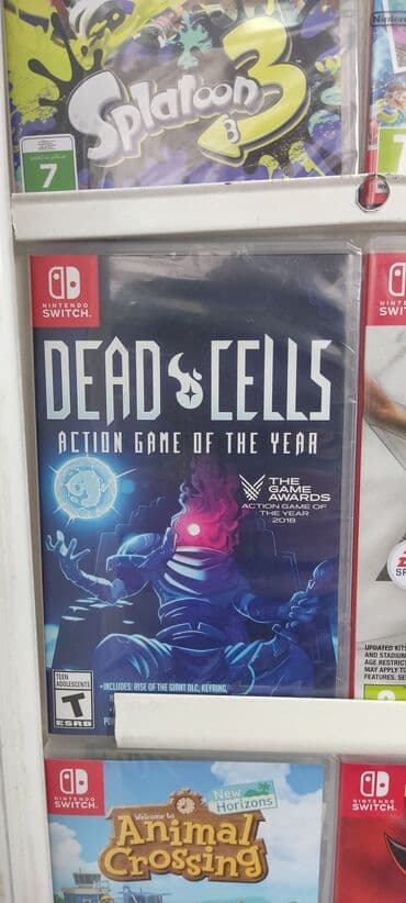 диск: Nintendo switch üçün dead cells oyun diski. Tam original — 1