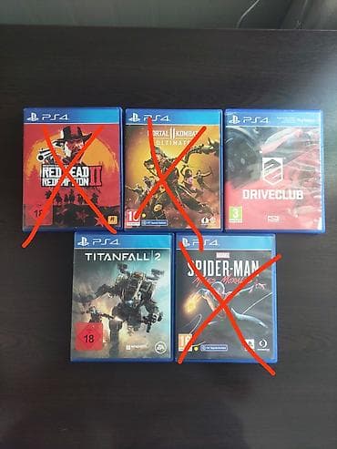 PS4 oyun diskləri - Red Dead Redemption II - 35 - Mortal Kombat 11 lalafo.az -da PS4 oyun diskləri - Red Dead Redemption II - 35 - Mortal Kombat 11