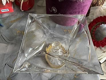 paxlava qabı: Tort və şiriniyyat qabı, Şüşə — 9