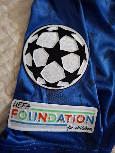 qarabag bayer: Futbolka, Adidas, M, rəng - Göy — 3