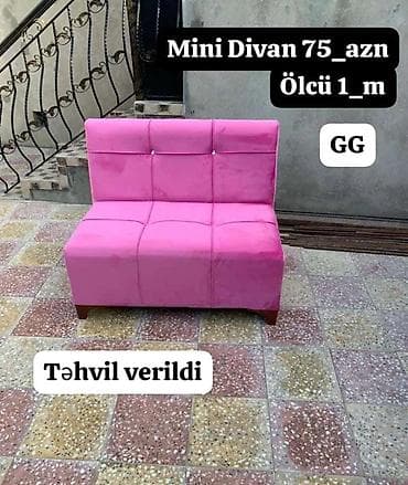 nills mebel: Yeni ve Sifarişle Mini divan 1metresi 75_azn Baza 25_azn Hundur — 7