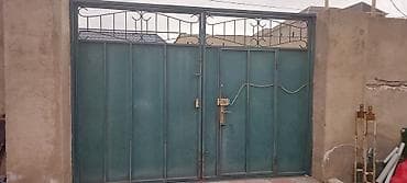 qapi otag: İşlənmiş Dəmir Həyət darvazası, Mexaniki, Qapı ilə, rəng - Yaşıl — 2