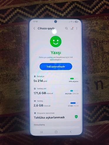 tel halva: Samsung Galaxy S21 Ultra 5G, 256 GB, rəng - Qara, Sensor, Barmaq izi, Simsiz şarj — 2