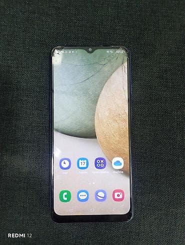 Samsung Galaxy A12, 128 GB, rəng - Mavi, Qırıq