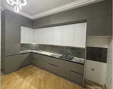 das kubik: Müasir dizaynlı künc mətbəx mebeli – layihədən hazır quraşdırmaya — 3