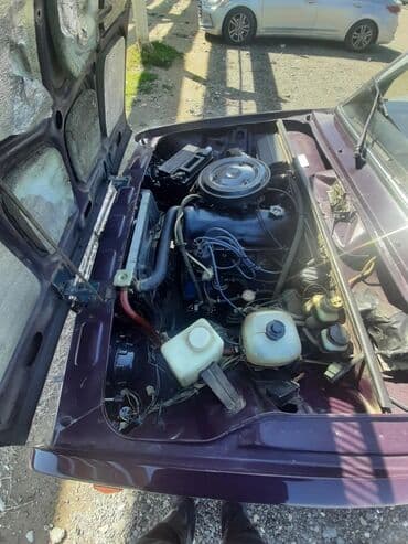 ваза напольная керамическая высокая: Avtomobil: Lada 2107 (VAZ 2107) Kuzov: sedan, tünd bənövşəyi rəng — 8