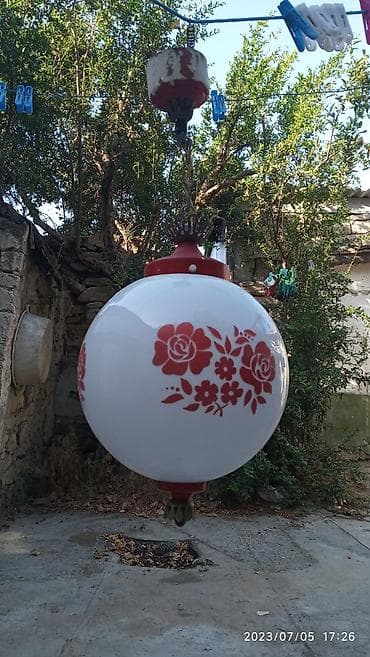 Çılçıraq, 1 lampa, Şüşə