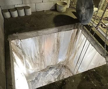 seyfi qapi: Beton kəsmə və deşik açma xidməti - Armaturlu beton, daş, beton divar — 8