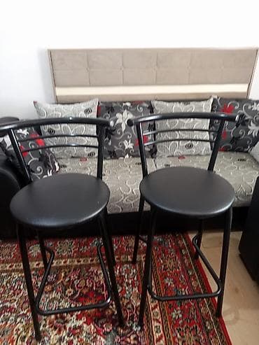 perla stul: Bar stulu 2 eded birlikde 60 AZN
Bileceri afa2415 — 1