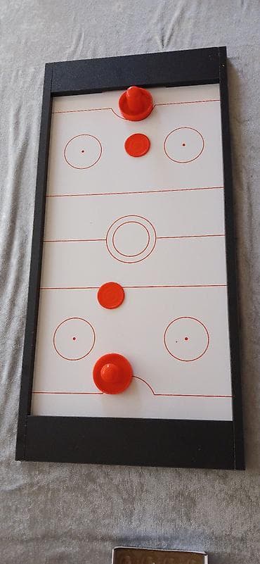 mini disk: Masaüstü 4‑ü 1‑də oyun dəsti – “4 in 1 Ball Table” Komplekt bir gövdə — 5