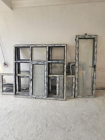 stranger things will: PVC pəncərə və balkon qapısı dəsti - Material: PVC profil (üzərində — 1