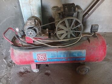 Qaldırıcı kranlar: Airmec markalı hava kompressoru - İtaliya istehsalı elektrik — 1