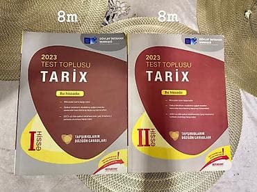 Məhsul: “Tarix – 2023 Test Toplusu” (DİM), 2 hissəlik dəst at lalafo.az Məhsul: “Tarix – 2023 Test Toplusu” (DİM), 2 hissəlik dəst