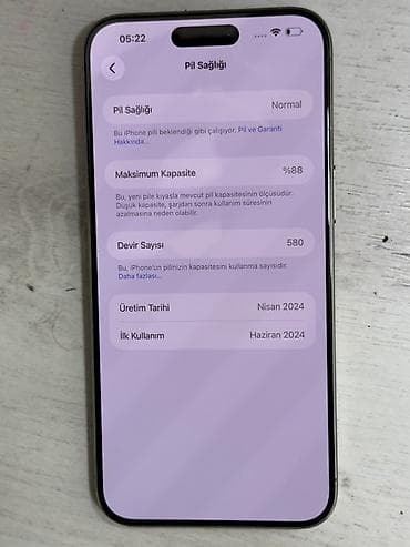 mac pro: IPhone 15 Pro Max, 256 GB, Gümüşü, Face ID — 2