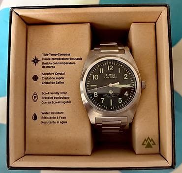 saat sepi: Yeni, Qol saatı, Timex, rəng - Qara — 2