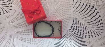 qiymətli daş adları: Hədiyyə qutusunda seçmə qolbaq dəsti - Çəhrayı bəndli elastik qolbaq — 3