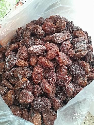 Məhsul: Şəkərlənmiş quru alça (təməlli quru gavalı/alça qaxı) Təsvir