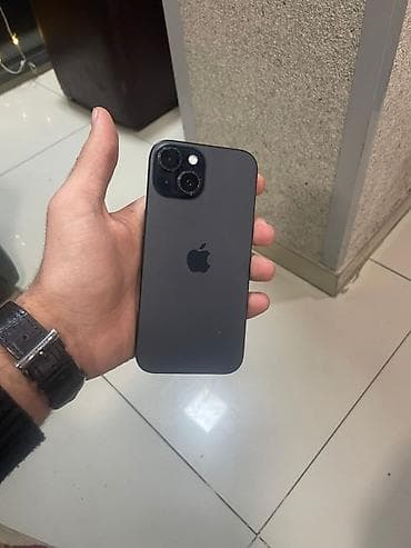 iphone 15 ikinci əl: IPhone 15, Qara — 1