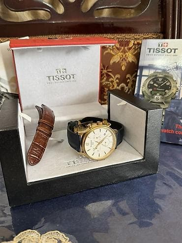 Smart qolbaqlar: Qol saatı, Tissot, rəng - Qızılı — 2