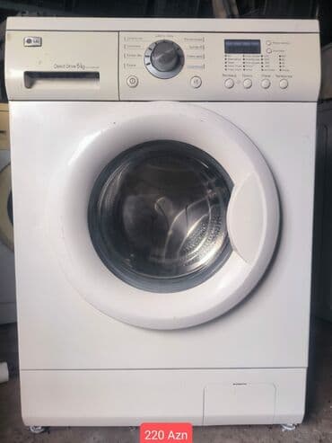 təzə paltar yuyanlar: Paltaryuyan maşın LG, 6 kq, Avtomat, Qurutmasız, Kredit yoxdur — 9