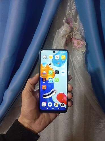 prasdoy telefonlar: Redmi Note 11, 128 GB, rəng - Mavi, Barmaq izi — 1