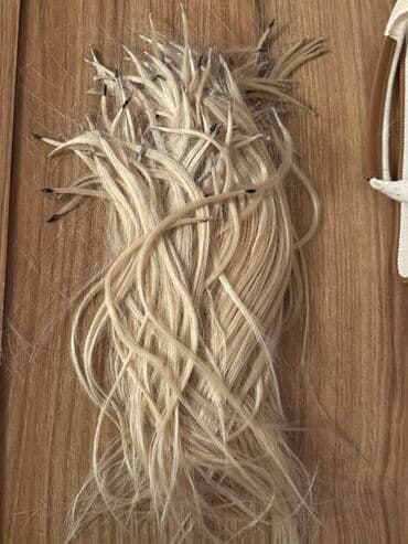 Tebii sac Bir bashliq sac var 140 qram 40 sm Kare sac yigimina lalafo.az -da Tebii sac Bir bashliq sac var 140 qram 40 sm Kare sac yigimina