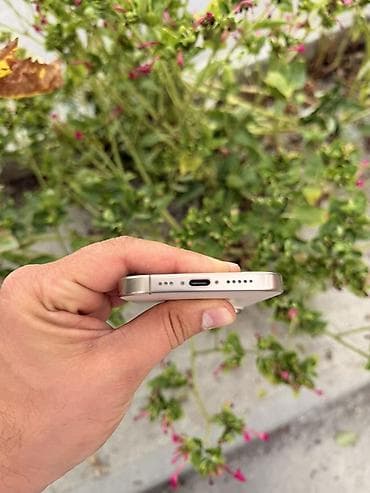 electronics iphone: IPhone 15 Pro, 128 GB, Natural Titanium — 1