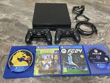 limitsiz data kart: Playstation 4 Slim model 1 TB yaddaş ideal vəziyyətdə heç bir problemi — 10