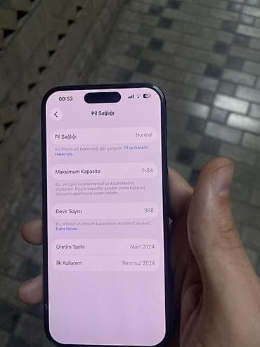 separator nədir: IPhone 15 Pro, 128 GB, Qara, Simsiz şarj — 7