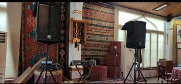 организация корпоративных мероприятий: Hər növ tədbirlərin təşkil Ses sistemlerinin icarəsi Kalonkalarin ses — 5