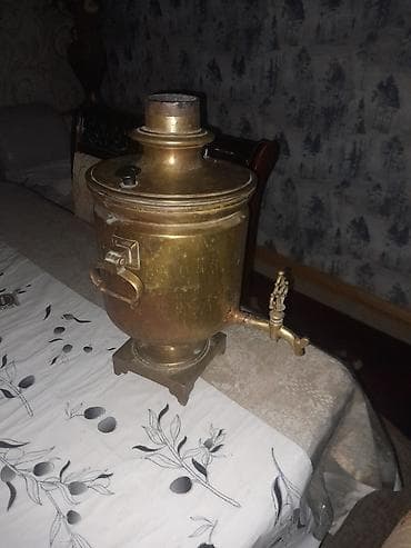 Все для дома и сада: Б/у Дровяной Самовар, 7 л, Самовывоз — 3