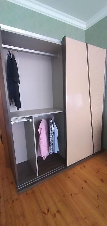 3 qapılı, Taxta, Kupe, Düz dolab — 3