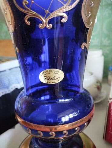 стекло: Ваза красатуля
Чешское стекло
бренд "Vaclav" — 2