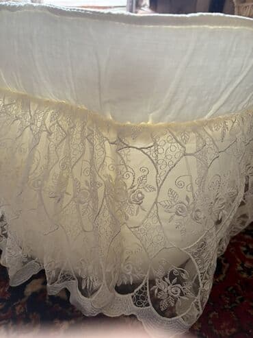 расчески для новорожденных: Uşaqlar üçün beşik, zərif güllü naxışlarla bəzədilib. Yüngül və — 6