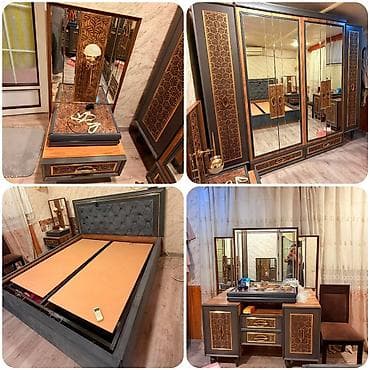 İkinəfərlik çarpayı, Termo, Dolab, 2 tumba, İşlənmiş