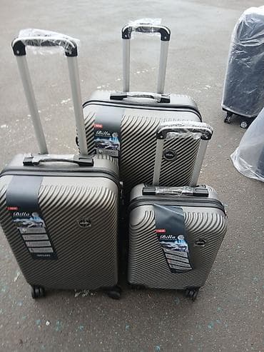 Sərnişin çamadanları dəsti – 3 ədəd - Brend: Billa (etiketdə