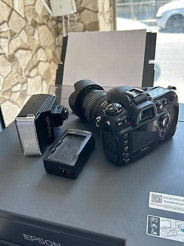 nikon z: Nikon DSLR fotoaparat dəsti Tərkib: - Nikon gövdə (üst LCD ekranlı — 1