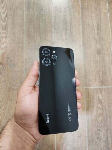 kredit akkumlyator: Redmi 12, 128 ГБ, цвет - Черный, Гарантия — 10