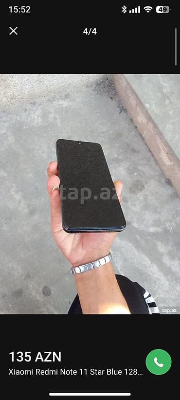 təlfon: Redmi Note 11, 128 GB, rəng - Mavi — 3
