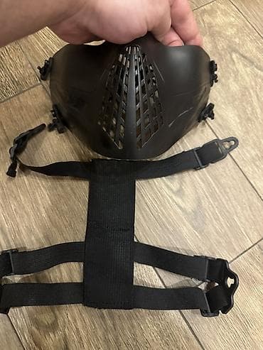 qar maskası: Taktiki üz qoruyucu maska – qara rəng Məhsul təsviri: - Üzün aşağı — 3