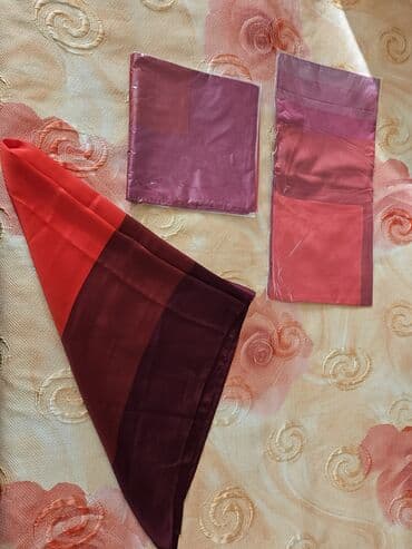 женские красные шарфы: Təcili!!! Yeni heç işlenmemiş eni ve uzunluğu 90 sm olan şarf satılır — 1
