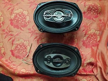 masin ucun dinamik: Pioneer avtomobil akustikası – Biri 650 orginal Biride 460 xrom — 1