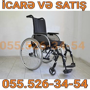 əlil arabas: Mexaniki əlil arabası – icarə və satış - Yüngül, dayanıqlı metal — 1