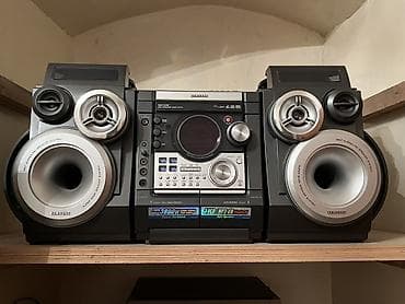 musiqi sentir: Samsung MAX-VS70 ev audio sistemi - 3 hissəli kompakt hi-fi sistem — 1