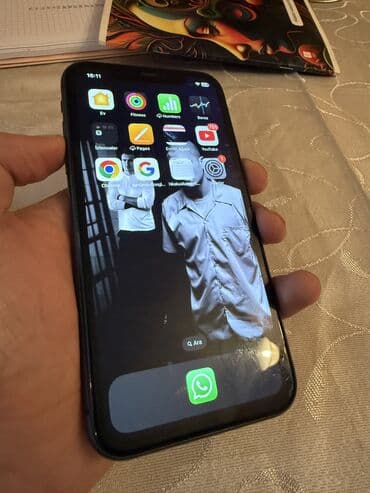 Компьютеры, ноутбуки и планшеты: IPhone 11, 64 ГБ, Черный, Face ID — 5