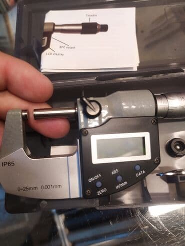 küləyin sürətini ölçən cihaz: Mikromtr yeni keyfiyyətli 0-25mm
Elektroni yeni — 1