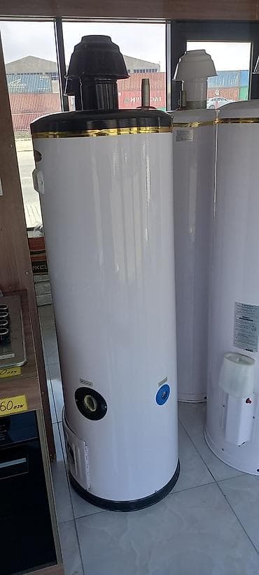 Qazla işləyən şaquli su qızdırıcısı (boiler) - Növ: Qazla işləyən