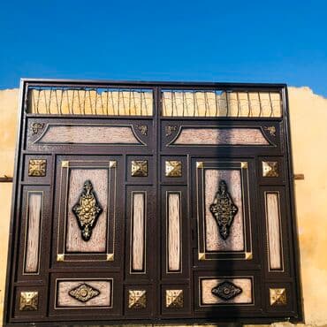 işlemiş darvaza: Darvaza Yenidir Ölçüsü Eni-3.50 Hündürlük-3.Şveller-8diy,Profil 40/40 — 2