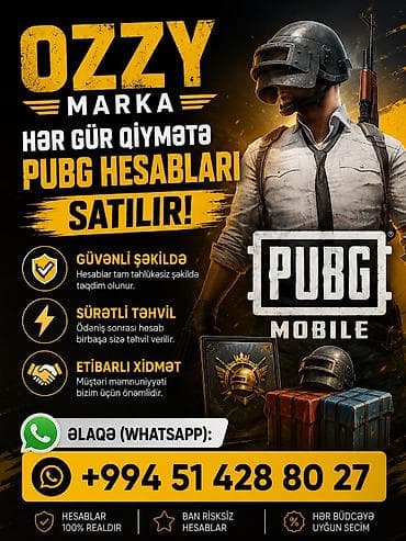 lilafix 7.1: 🎮 OZZY MARKA 🎮 Hər büdcəyə uyğun PUBG Mobile hesabları satılır. ✅ 🔒 — 1